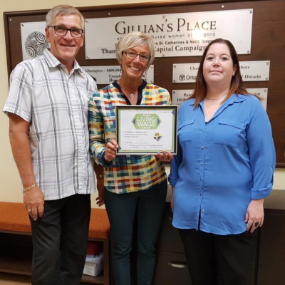 Gillian’s Place: Certified Living Wage Employer