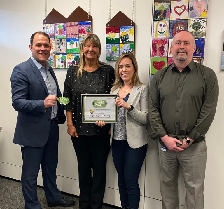 Niagara Regional Housing Certified Living Wage Employer Niagara